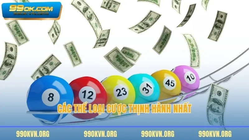 Các thể loại cược thịnh hành nhất